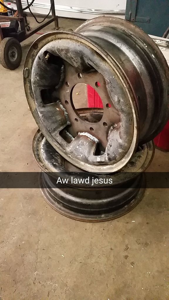 Derby Rims and Weld in Centers WeCrash Demolition Derby Message Board